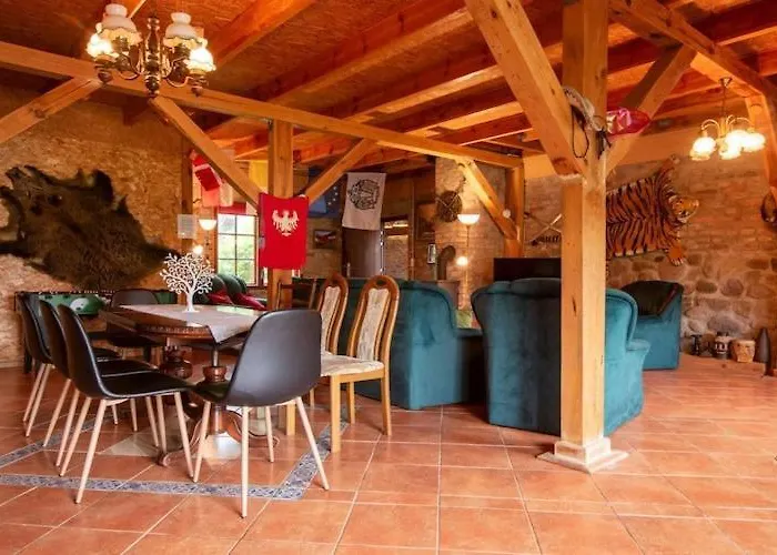 Atmospheric With A Swimming Pool Krzemienna (West Pomeranian)